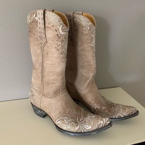 Old Gringo Erin Bone Lace Boot